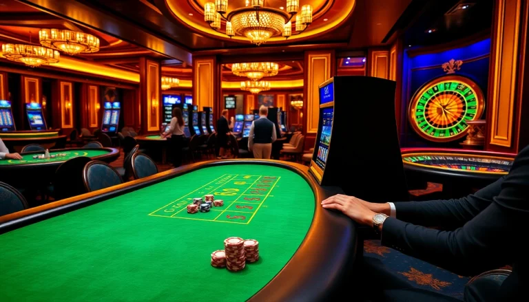 S8 slot machine captivating players in a luxurious casino environment full of excitement.