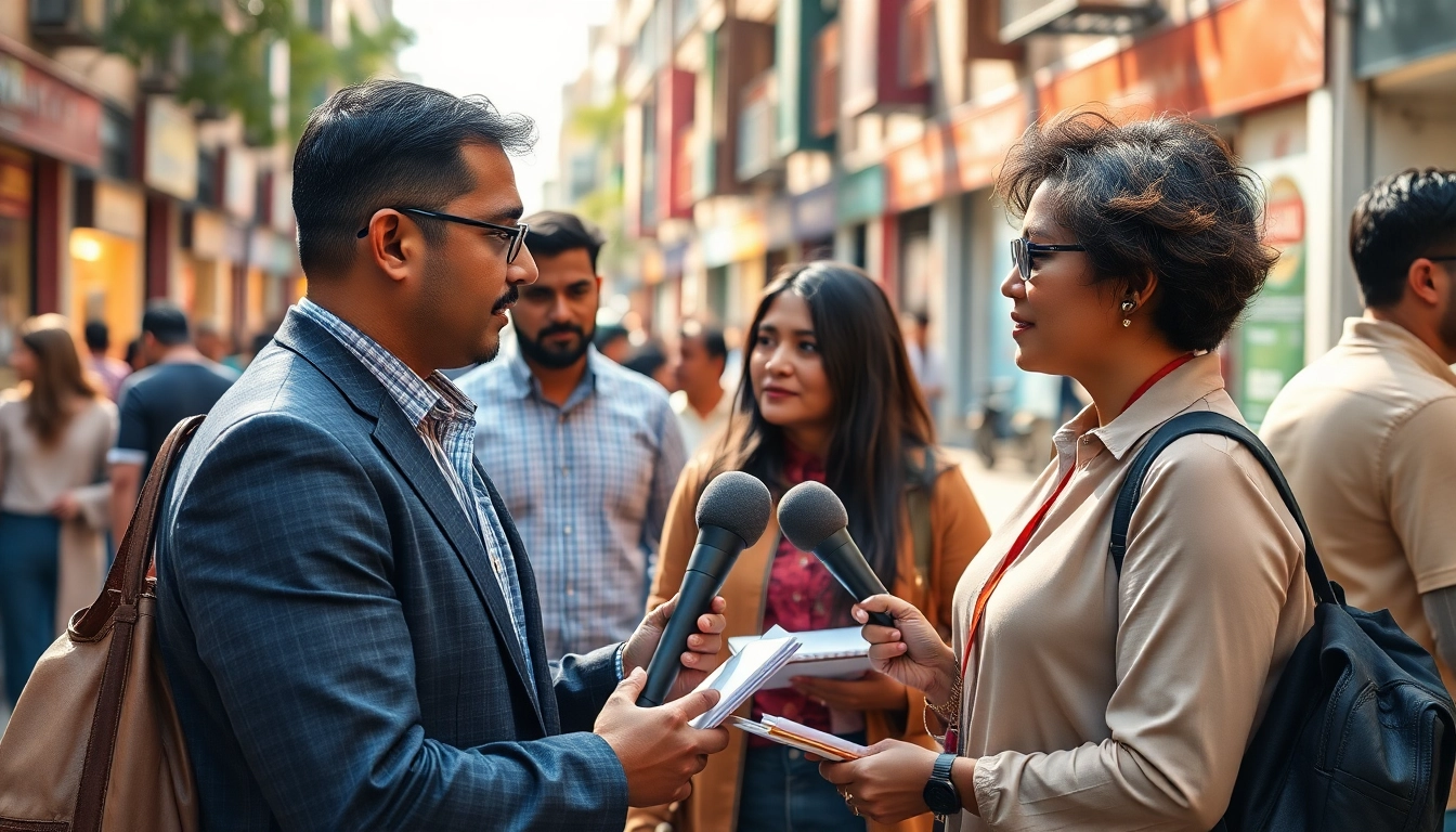 Engaging news coverage with locals featured on https://www.thedailynewsonline.com showcasing community interaction.