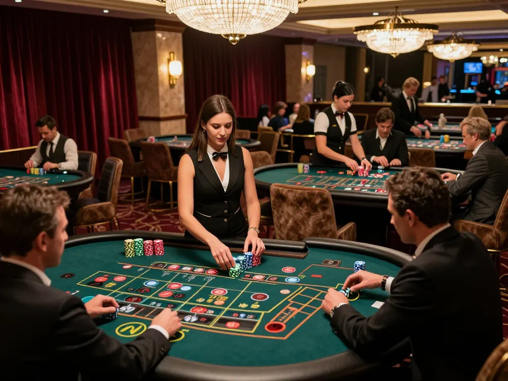 Players experiencing thrilling roulette gameplay at U888 casino, vibrant atmosphere and engaging action captured.