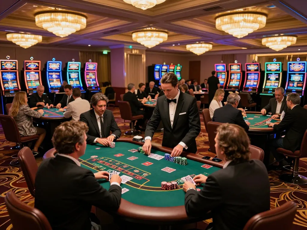 Players at CM88 blackjack tables enjoying dynamic gameplay with professional dealers.
