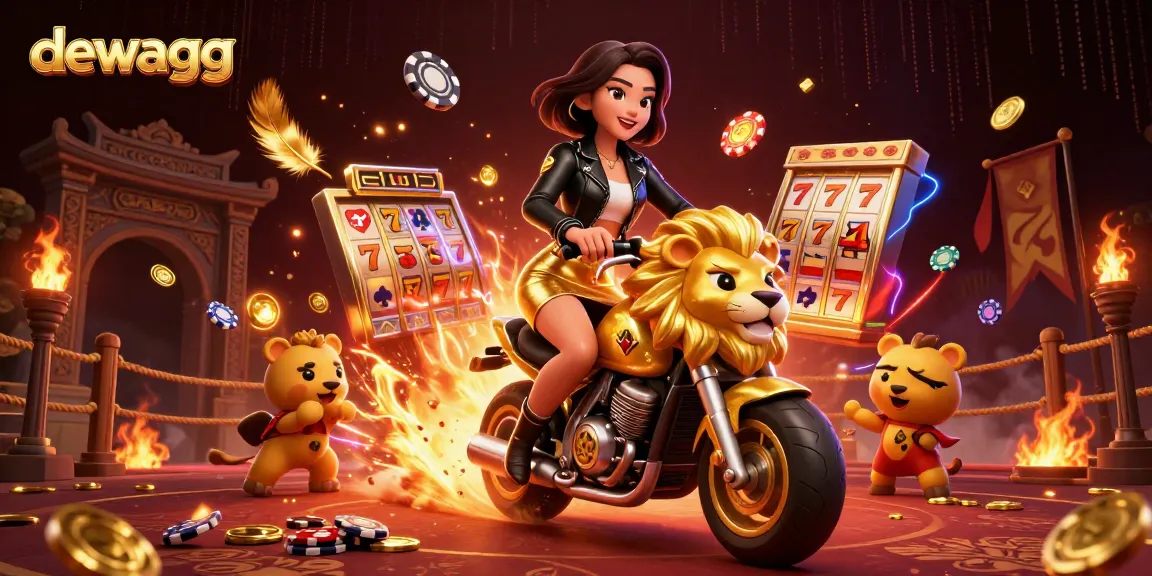 Experience thrilling gameplay with dewagg, featuring vibrant slots and a dynamic casino atmosphere.