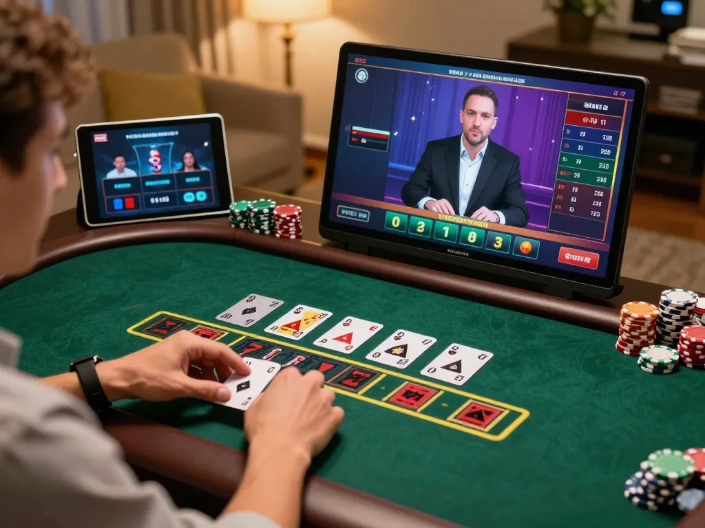 Engage in winning strategies at trang chủ fly88 with a live dealer blackjack game.