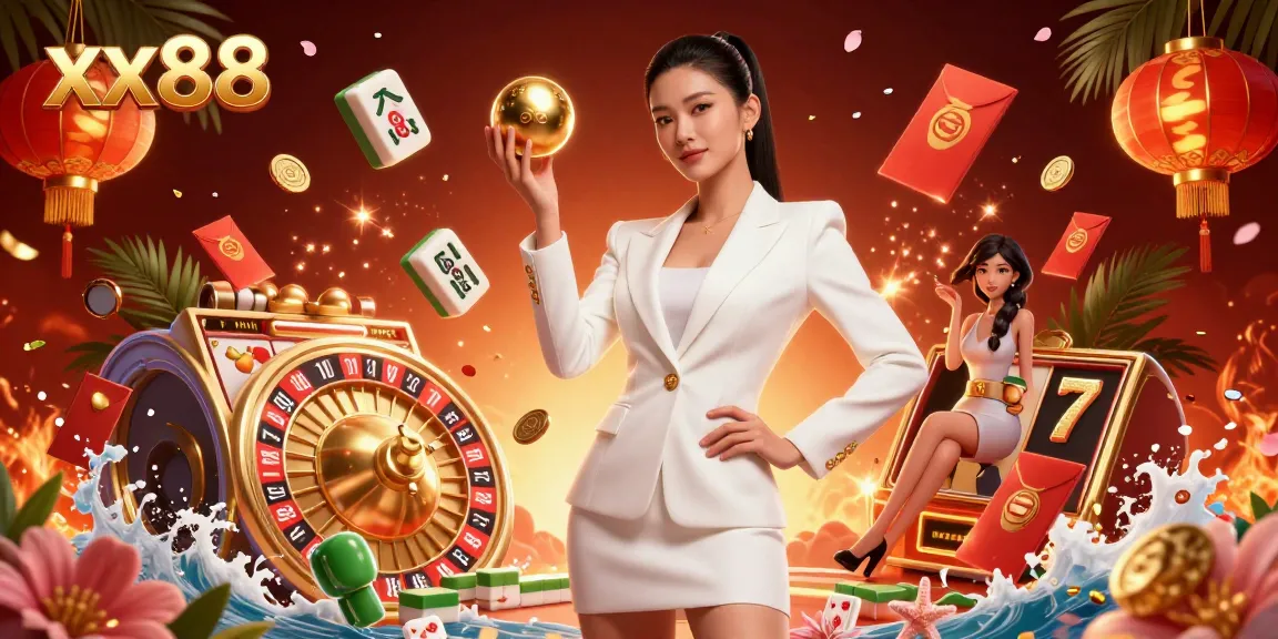 Experience enticing slots and jackpots at xx88 with stunning visuals and dynamic casino elements.
