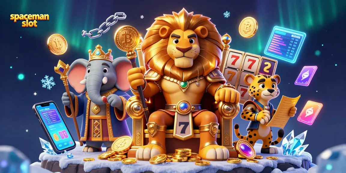 Experience the thrilling spaceman slot with vibrant graphics and jackpot features in this engaging 3D scene.