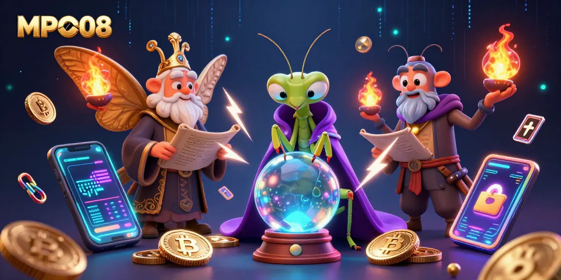 MPO08 promotes engaging gameplay with a mystical fortune teller, revealing secrets in an animated casino environment.