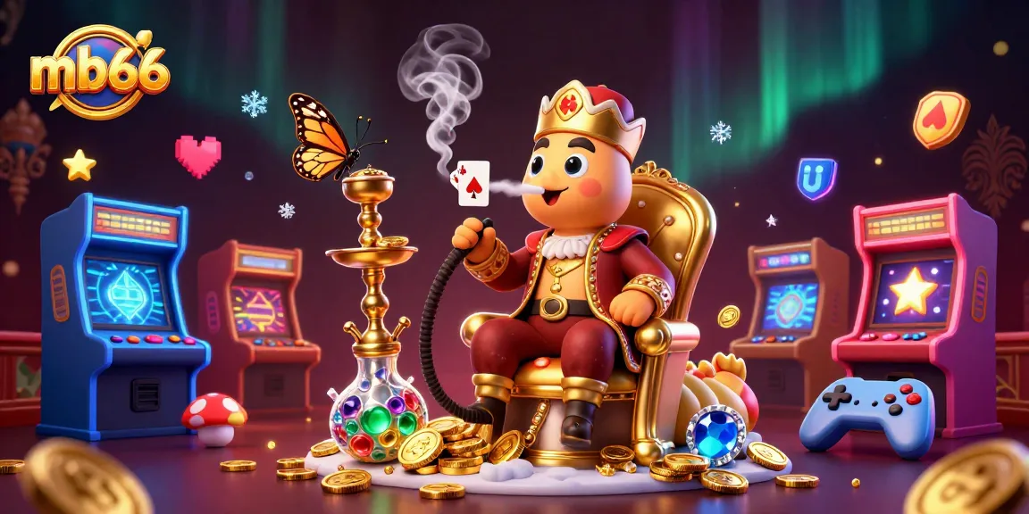 Experience thrilling gameplay with mb66's vibrant casino scene featuring poker and gaming elements.