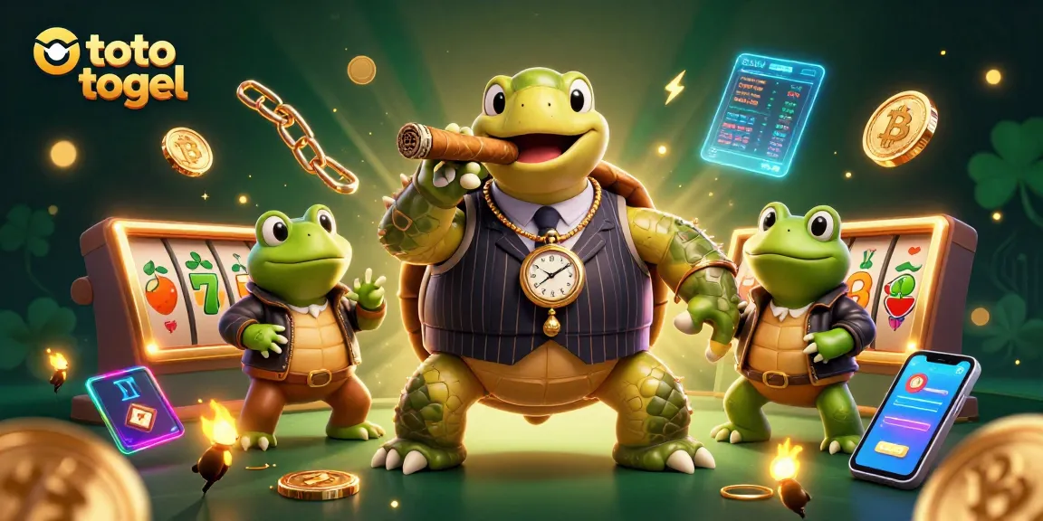 Engage in toto togel gaming with dynamic characters and vibrant casino elements.