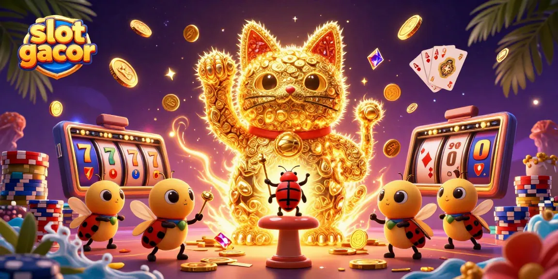 Slot gacor memberikan pengalaman bermain yang beruntung dengan simbol keberuntungan di kasino.