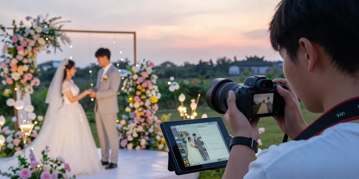 SEDAYU88 permainan fotografi pernikahan dengan suasana romantis, menangkap momen spesial di lokasi indah.