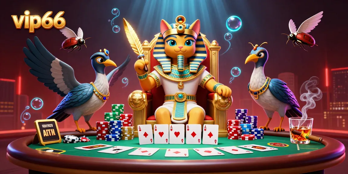 Experience the thrill of vip66 with a vibrant 3D casino scene showcasing fortune and fun.