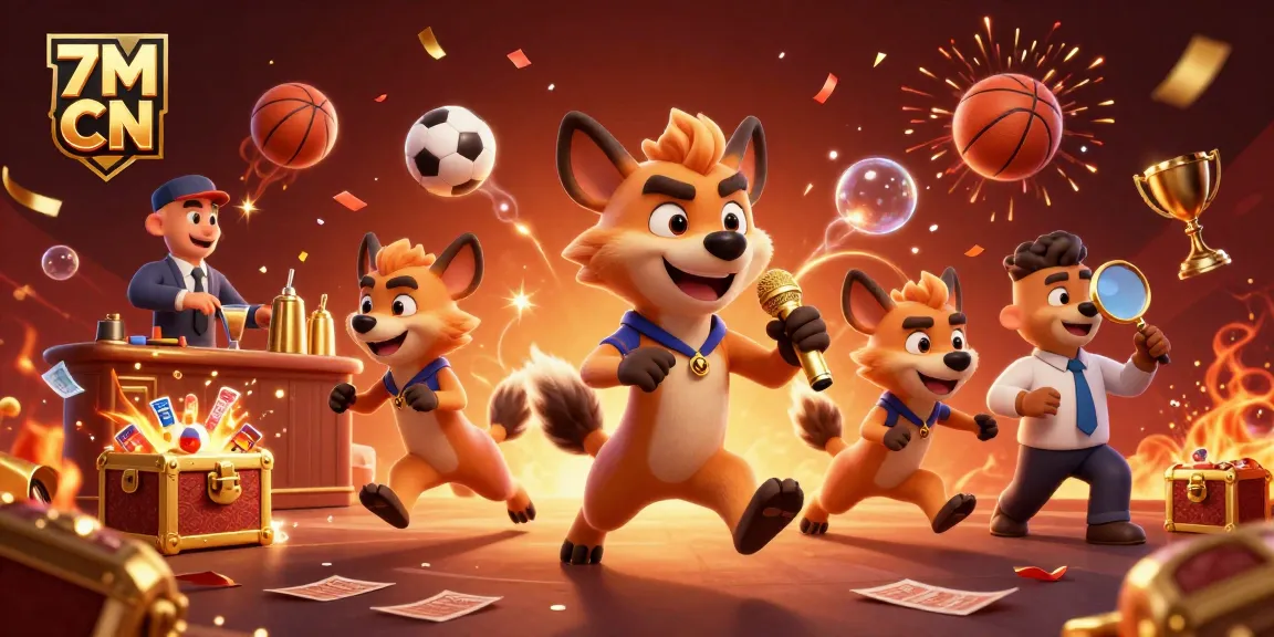 Engage with 7M CN's rapid sports updates while enjoying energetic live commentary in this vibrant scene.