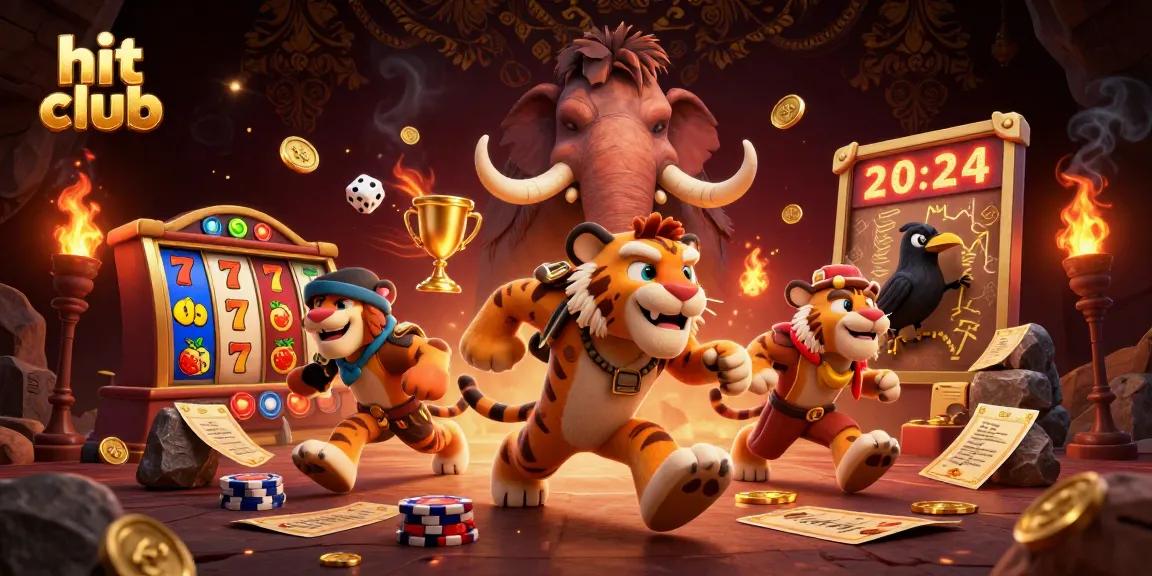 Join the excitement at hit club with thrilling slot experiences, vibrant colors, and dynamic casino elements.