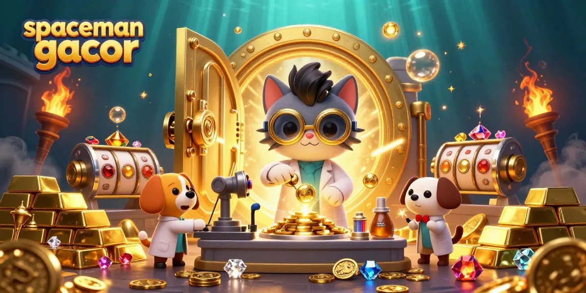 Mainkan spaceman gacor dengan peluang jackpot maksimal dalam ilustrasi penuh warna yang dinamis.