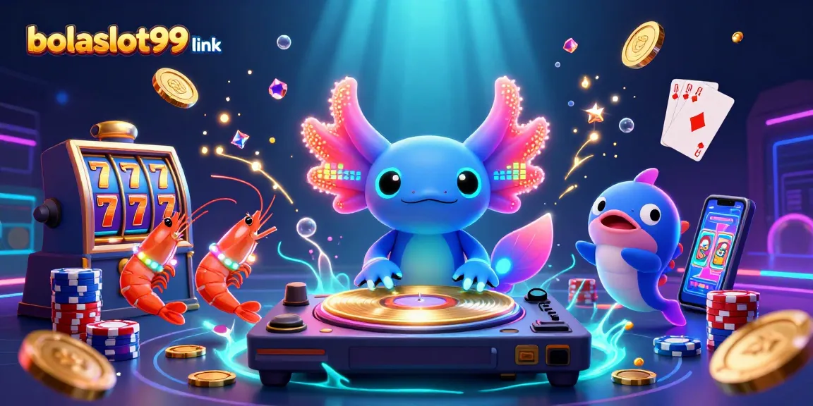 Experience the thrill of bolaslot99 link with vibrant underwater casino action featuring colorful characters and dynamic game elements.
