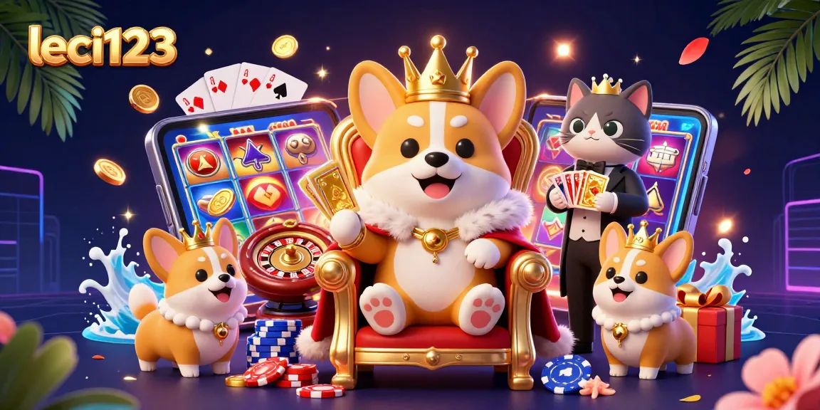 Mainkan slot menarik di leci123 dengan corgi raja dan komponen mengagumkan.