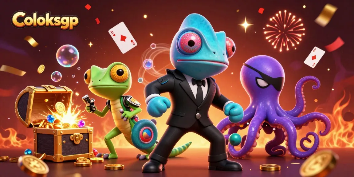 Coloksgp menghadirkan suasana bermain togel online dengan karakter unik dan elemen kasino yang menarik.