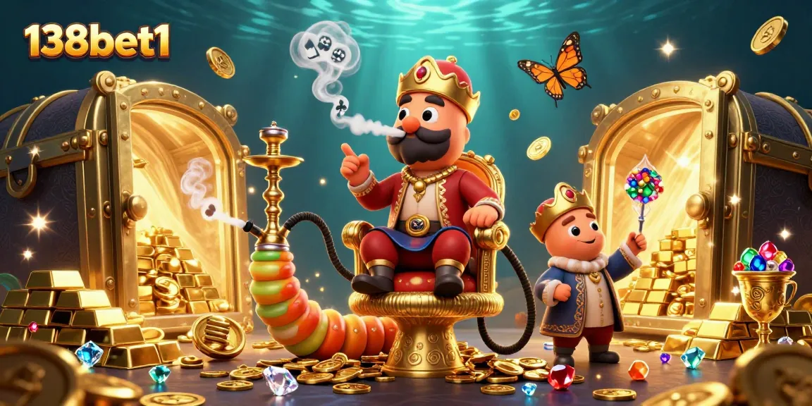 Win big at 138bet1 with dazzling slots, poker, and gems shimmering in a rich casino atmosphere.