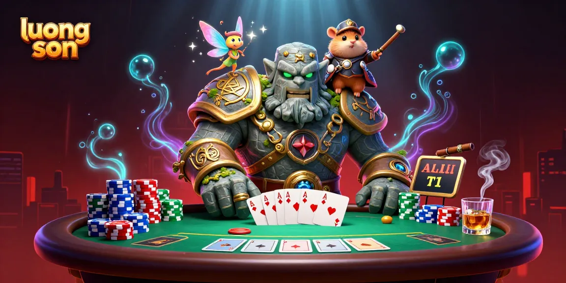 luong son engages players in an exciting poker universe with vibrant game elements.