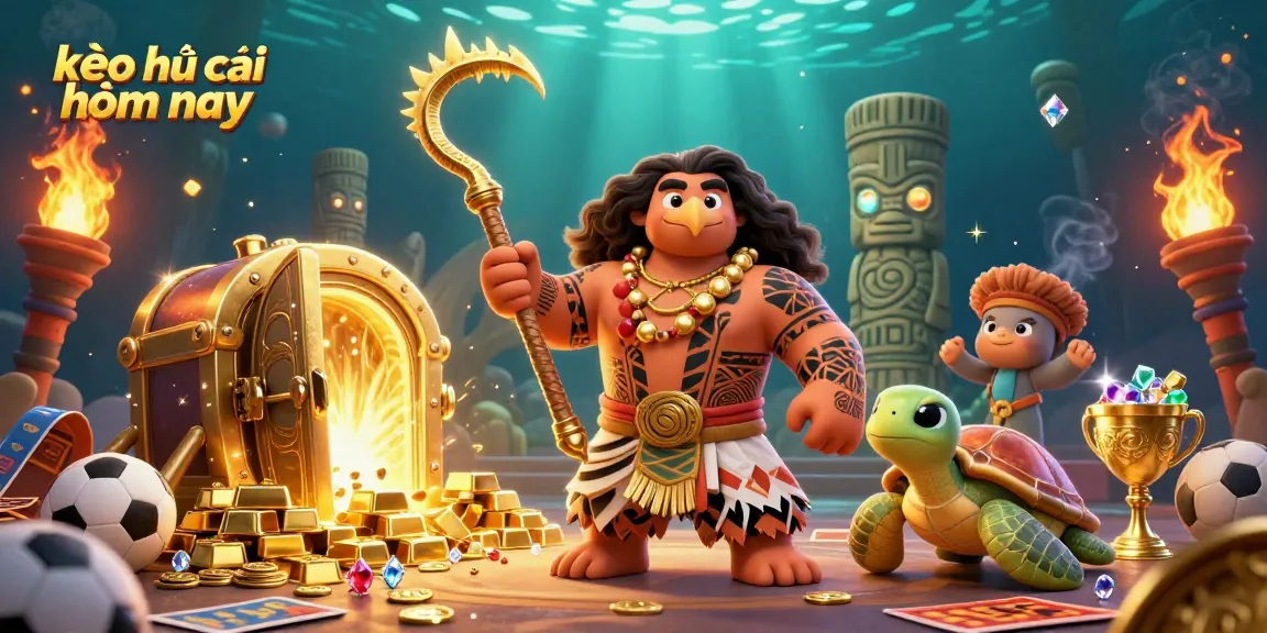 Place your bets with kèo nhà cái hôm nay featuring vibrant casino-themed characters and elements.