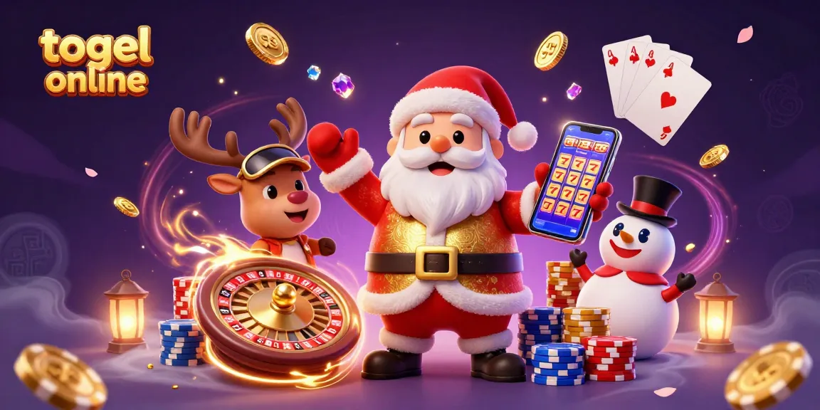 Mengaktifkan pengalaman togel online dengan Santa dan teman-teman dalam suasana kasino yang ceria.