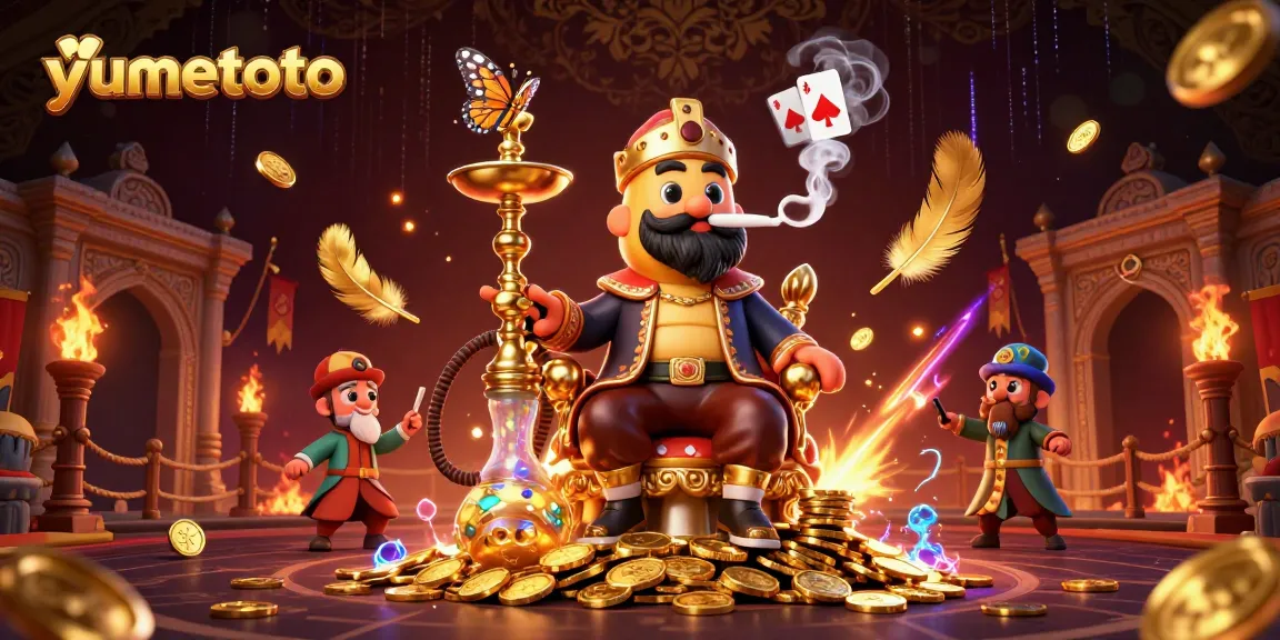 Experience winning strategies at yumetoto with a vibrant casino-themed illustration.