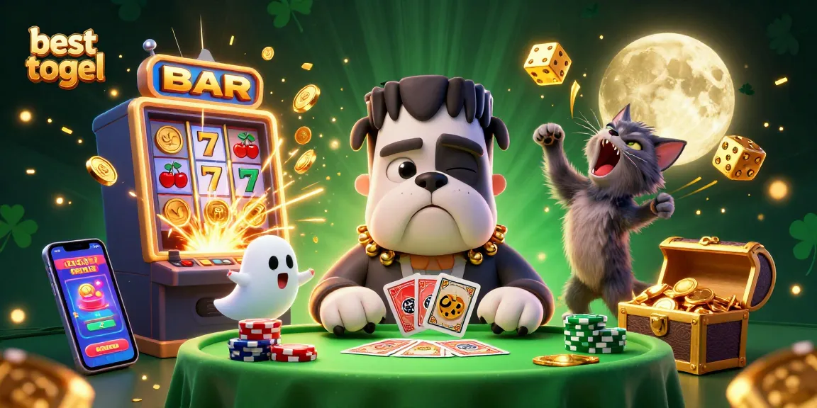 Engage with besttogel's thrilling cartoon casino experience featuring a unique 3D scene.