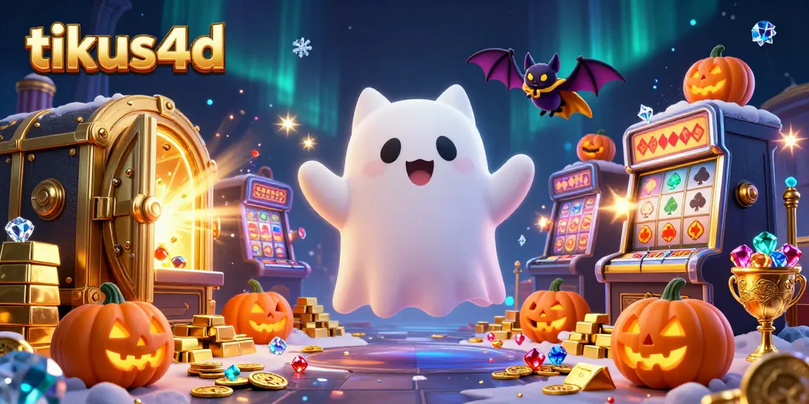 Engage with tikus4d in a vibrant casino scene highlighting key gaming elements and whimsical characters.