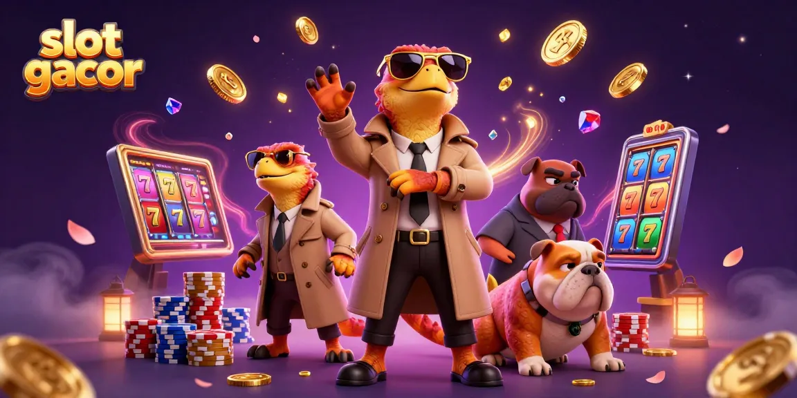 Experience slot gacor with raptors in disguise sneaking into a VIP casino lounge.