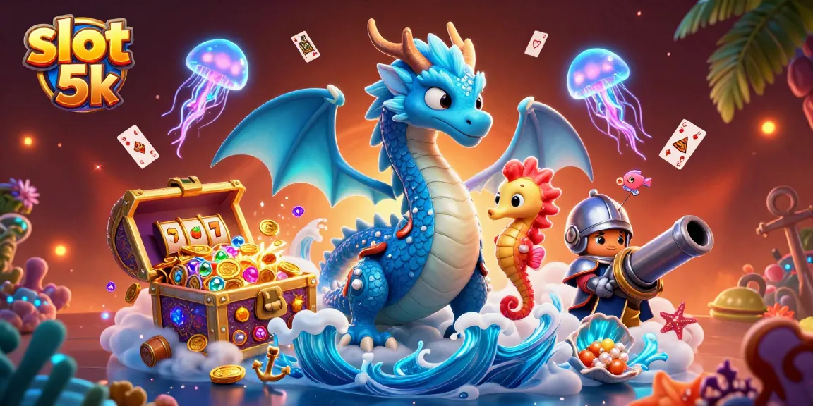 Experience thrilling slot 5k gameplay amidst a vibrant underwater world with stunning visuals.