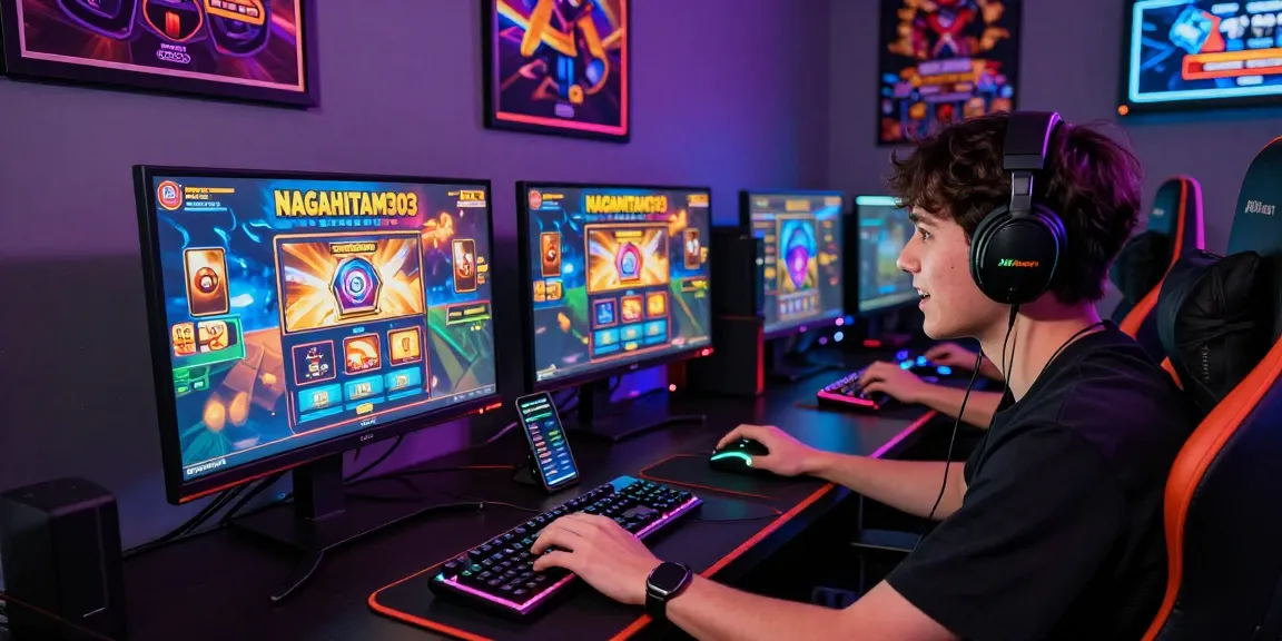NAGAHITAM303 daftar di ruang permainan dengan pemain fokus pada slot online.