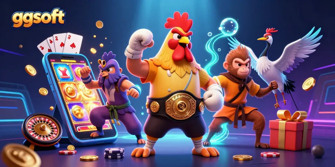 Menangkan hadiah menarik di kasino dengan ggsoft melalui ilustrasi 3D Putri Duyung dan karakter bertarung.