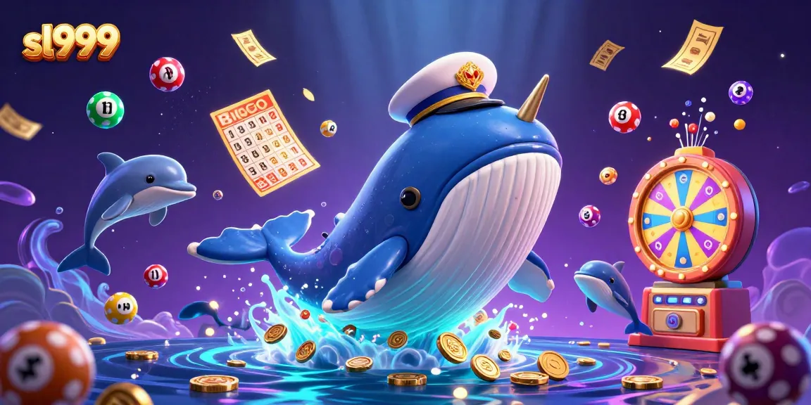 Experience the thrill of sl999 with vibrant gaming elements in a captivating underwater scene.