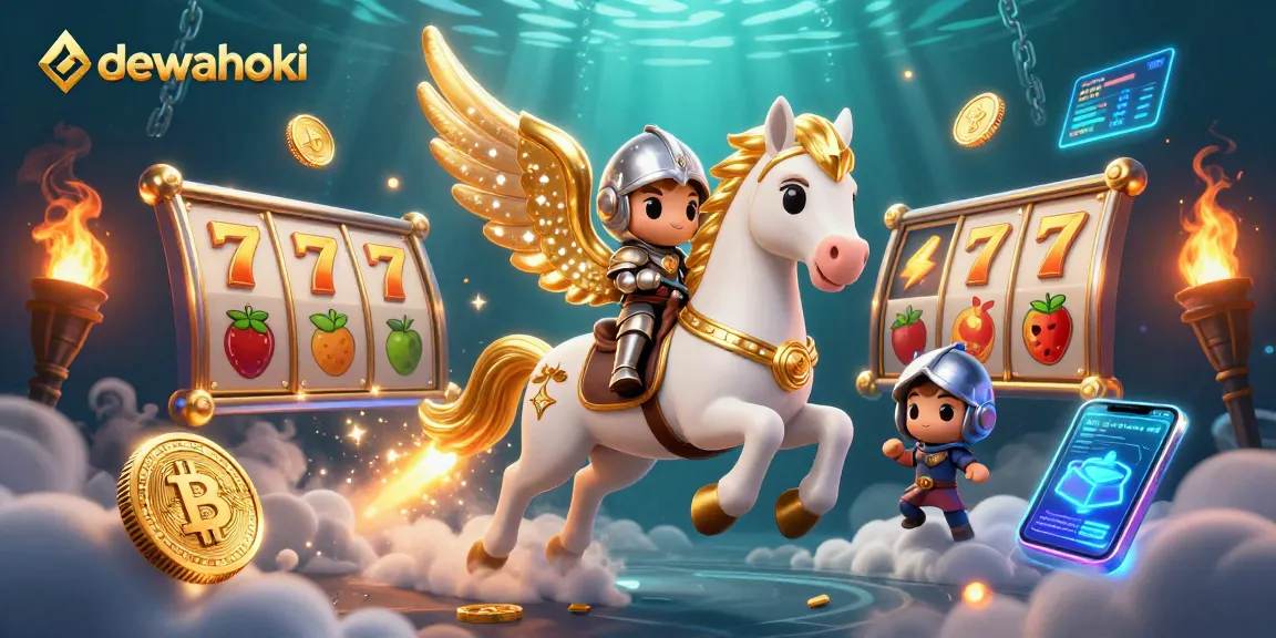 Engage with dewahoki's slot games featuring dazzling characters and crypto symbols.