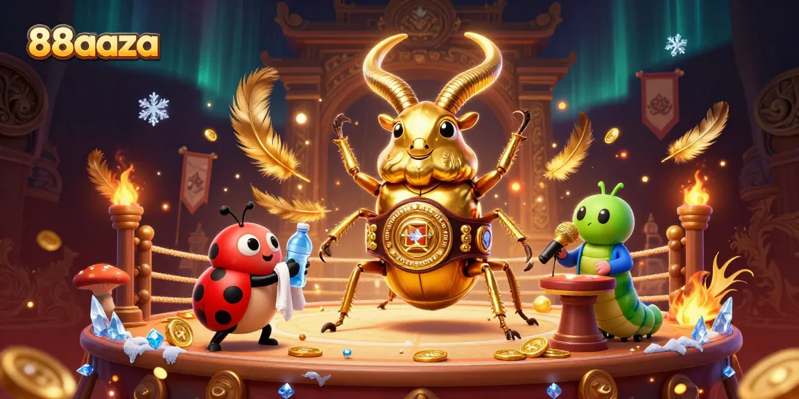 Bet on thrilling matches at 88aaza with a dynamic 3D casino showdown illustration.