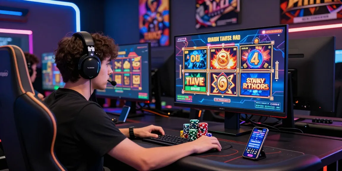 Exciting gaming session on tempototo platform with vibrant slot game graphics.