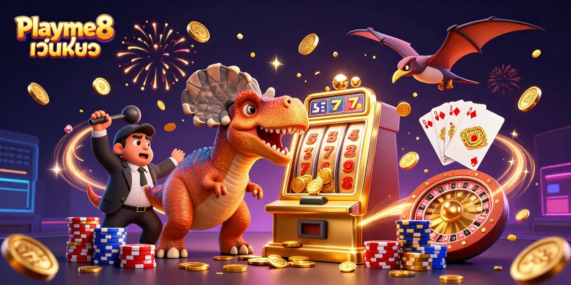 เล่นเกมที่ Playme8 เว็บตรง รับรางวัลเต็มจำนวน ไม่มีหัก ตื่นตาตื่นใจกับรางวัลที่หลั่งไหล