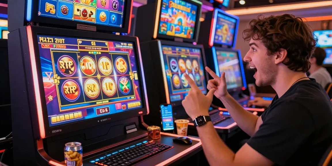 Pengalaman bermain RTP slot online dengan suasana kasino virtual yang ceria dan mengasyikkan.