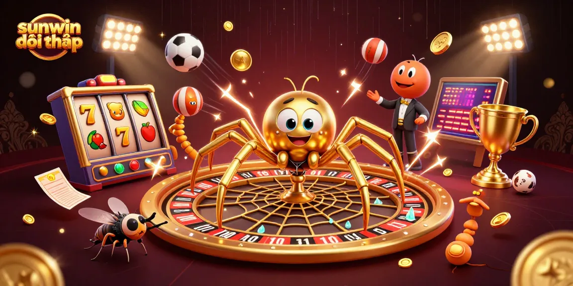 Experience sunwin đổi thưởng with an exciting 3D casino scene featuring dynamic betting action and vibrant game elements.