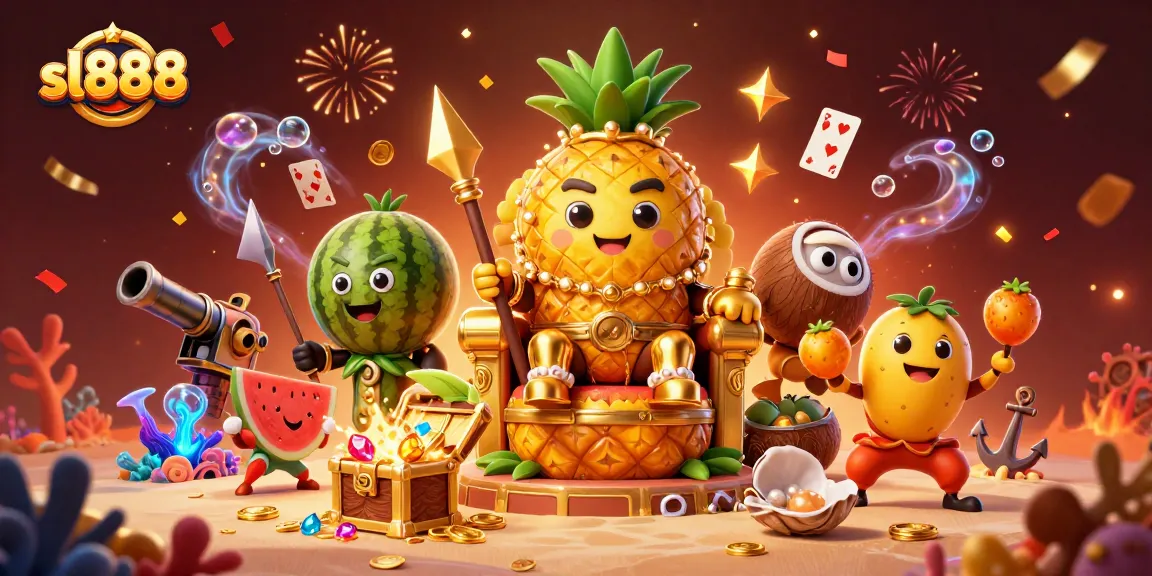 Experience thrilling fun at sl888 with vibrant casino characters and dynamic gaming elements.
